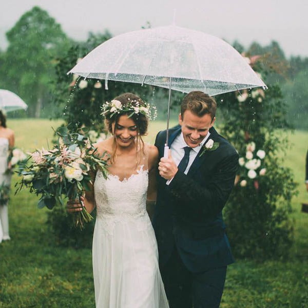Why Rain is Good News for Your Wedding Day