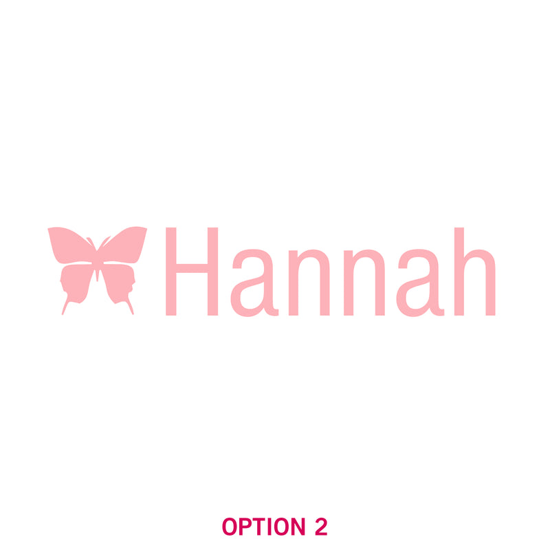 Embroidered Butterfly Bath Towel for Kids