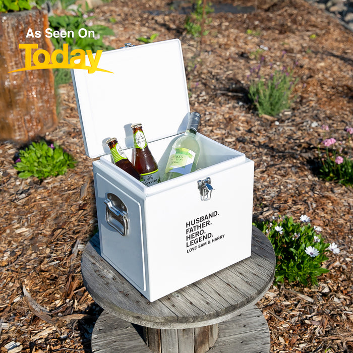 As Seen On Today Printed Vintage Esky Cooler Box 15 Litres Father's Day Gift