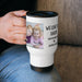 Personalised Father's Day travel mug with photo and message