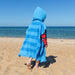 Custom Kids Hooded Beach Towel Perfect for Summer Fun