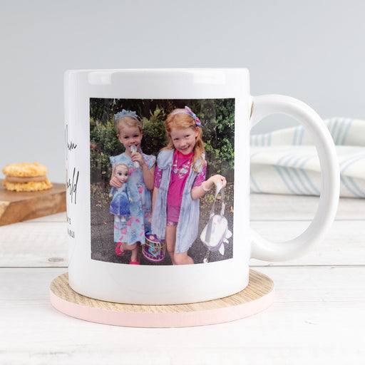 Personalised photo mug for Mother’s Day with custom images and heartfelt message