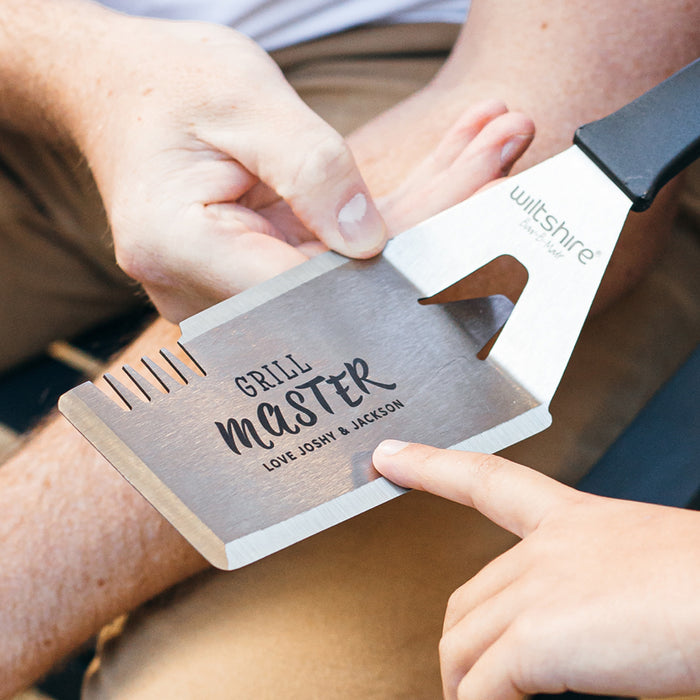 Personalised Bar-B-Mate BBQ tool for Dad, Grandad or father figure