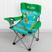 Custom Embroidered Name Green Crocodile Beach Kids Camping Chair