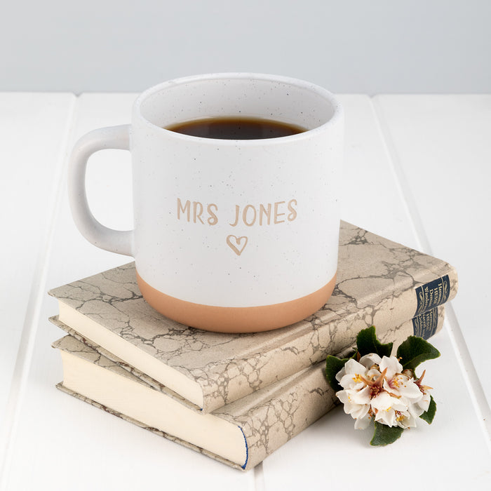Laser engraved teacher mug with gift wrapping option – thoughtful keepsake.