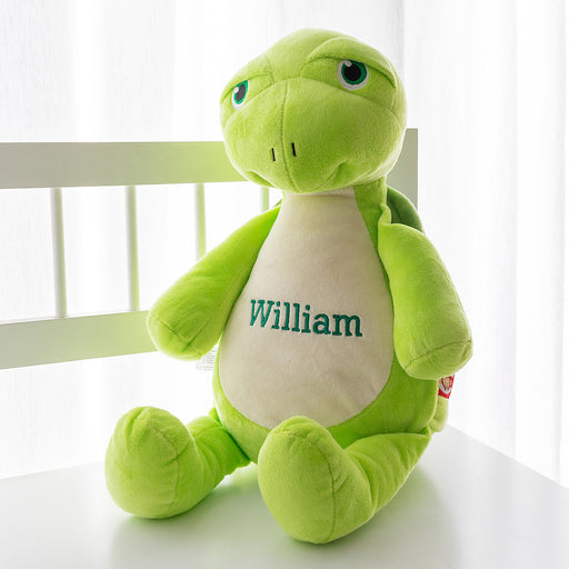 Embroidered Name Turtle Kids Toy Personalised Gift