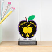 Personalised World's Best Teacher Award End of Year Teacher Gift