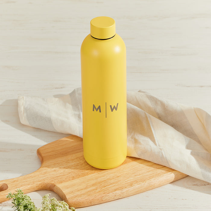 Personalised 750ml Luxe Matte Finish Water Bottle – A Unique Custom Gift Idea