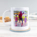 Father’s Day gift mug with personalised photos perfect for breakfast in bed surprise