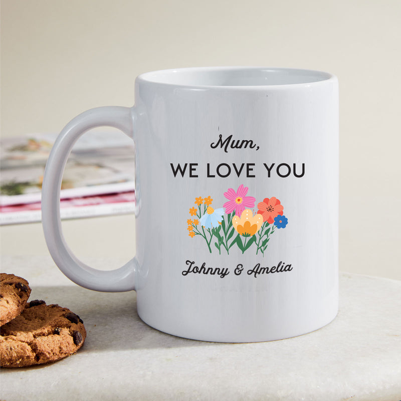 Personalised Mother’s Day Mug – Unique UV Printed 325ml Ceramic Gift with Custom Design