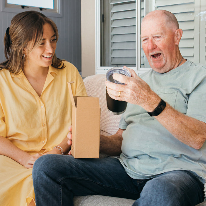 Engraved Father's Day Stainless Steel Insulated Travel Mug 590ml