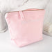 Custom Embroidered Best Mum in the World Pink Cosmetic Bag