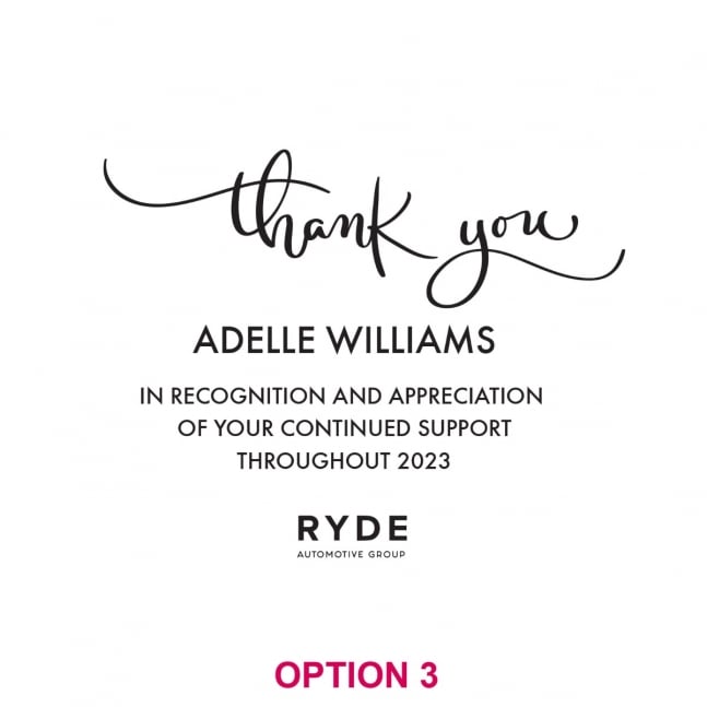 Engraved Wooden Coaster Corporate Appreciation Gift