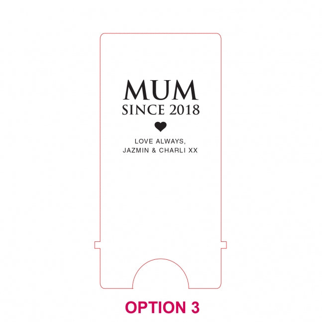 Mother's Day Engraved Acrylic Smartphone Holder