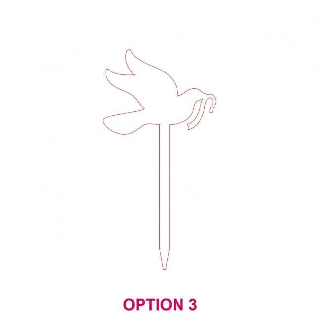 Christening Baptism Acrylic Cupcake Toppers