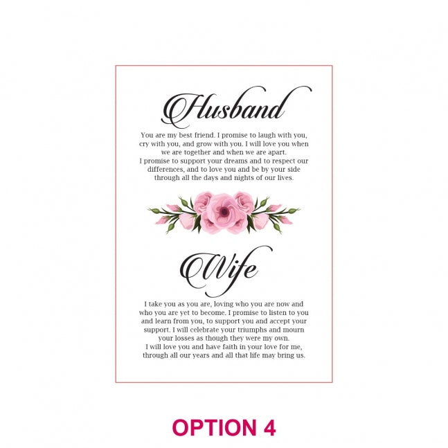 Valentine's Day Printed Acrylic Rectangle Plaque