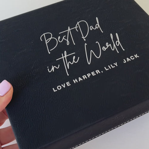 Engraved golf gift set for men who love the game