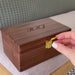 Personalised Watch Box Gift Walnut Finish