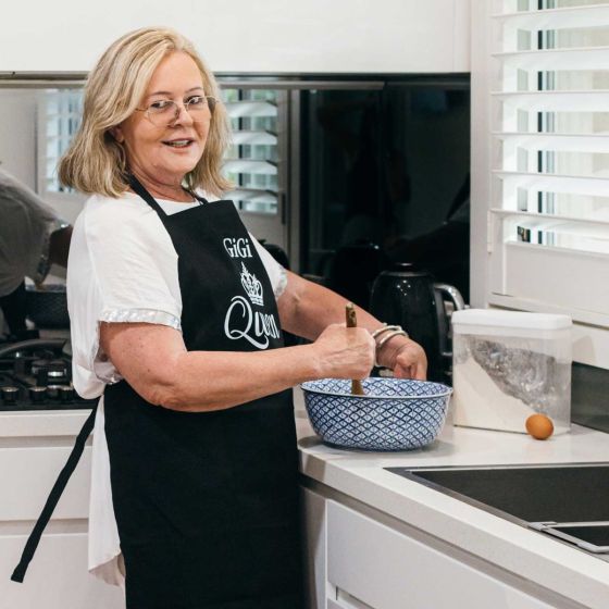 Printed "Queen of the Kitchen" Apron