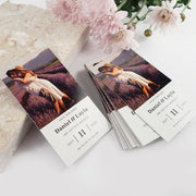 Customised Printed Save the Date Magnetic Invitations