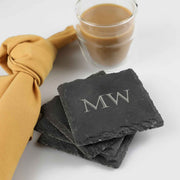 Personalised Engraved Slate Birthday Coaster Present