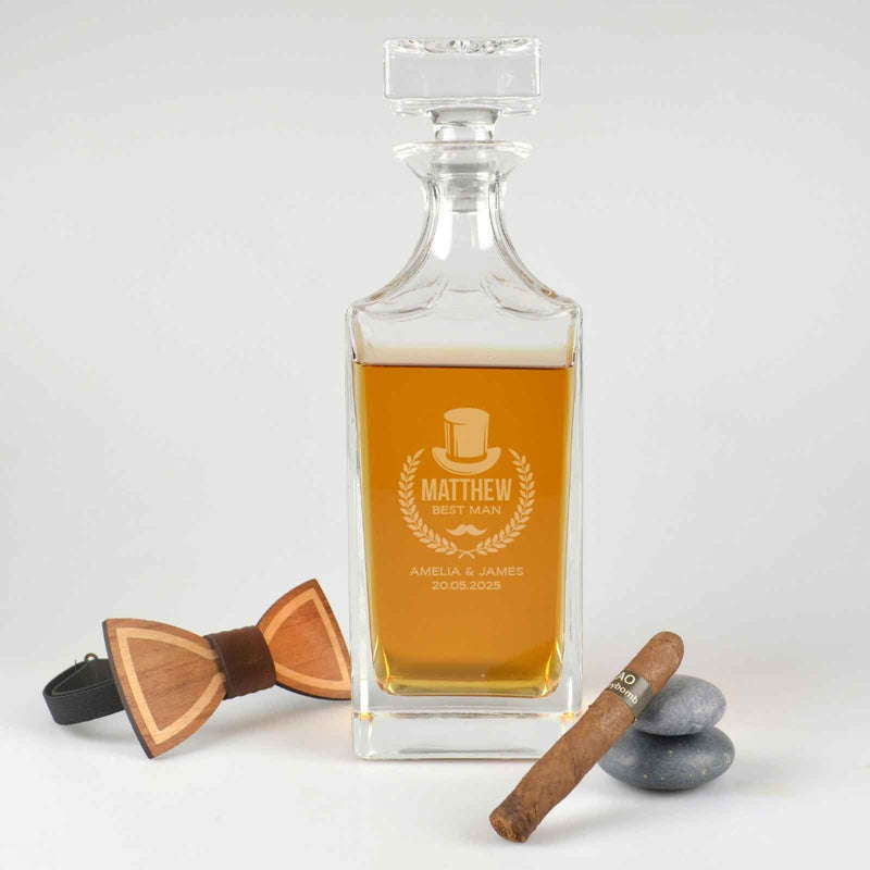 Personalised Decanter Wedding Gift for Bridal Party