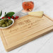 Personalised Engraved Rectangle Wooden Chopping Cheese Serving Board Christmas Secret Santa Gift