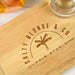 Custom Designed Engraved Company Logo Rectangle Wooden Serving Cheese Boards Employee Gift