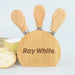 Personalised Engraved Promotional Company Logo Wooden 3-Piece Cheese Set