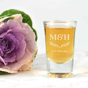 Premium Engraved Wedding Shot Glass
