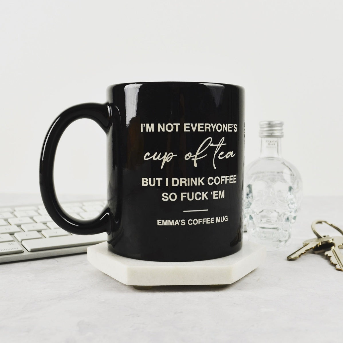 Engraved Not Everyone's Cup of Tea Coffee Mug | Personalised Favours