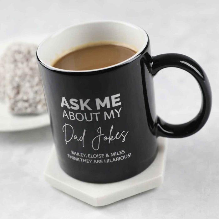 Custom Designed Engraved Father's Day Coffee Mug Present