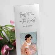 Customised Engraved Mother's Day Photo Frame Keepsake Present