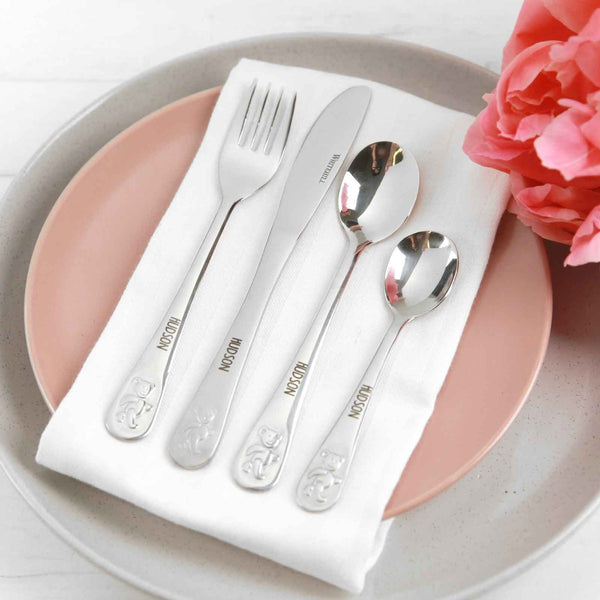 Engraved 49th Birthday Spoon & Fork Set - Personalized Stainless Steel Gift For Family & Friends - View #3