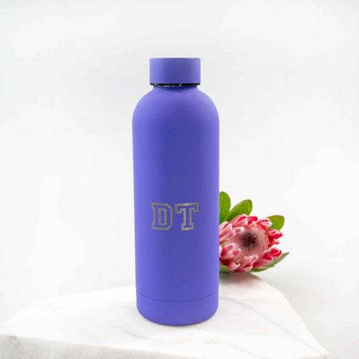 Limited Edition Engraved Very Peri Luxe Water Bottle 500ml