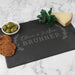 Customised Engraved Rectangle Slate Cheese Chopping Board Bride and Groom Wedding Gift