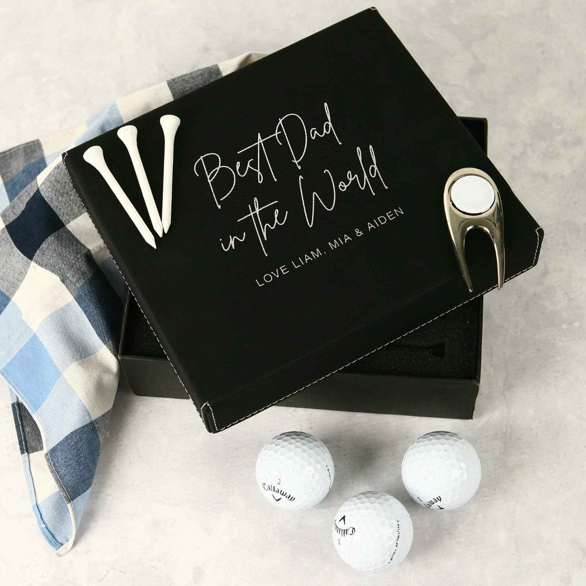 Golf Themed Fathers Day Gift For Golfer Father's Day Engraved Golf