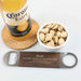 Custom Designed Engraved Father's Day Leather Bar mate Bottle Opener Present