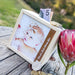 Customised Photo Printed Child's First Wooden Money Box Birth Present