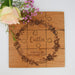 "Will you be my flower girl" laser cut and engraved wooden puzzle piece set