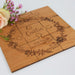 Personalised engraved "will you be my flower girl" wooden wedding puzzle piece set