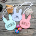 Laser Cut Pastel Acrylic Easter Bunny Gift Tag