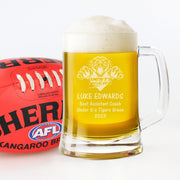 Assistant Coach Beer Stein Trophy Gift