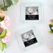 Personalised Printed Photo Birth Announcement Glass Coaster